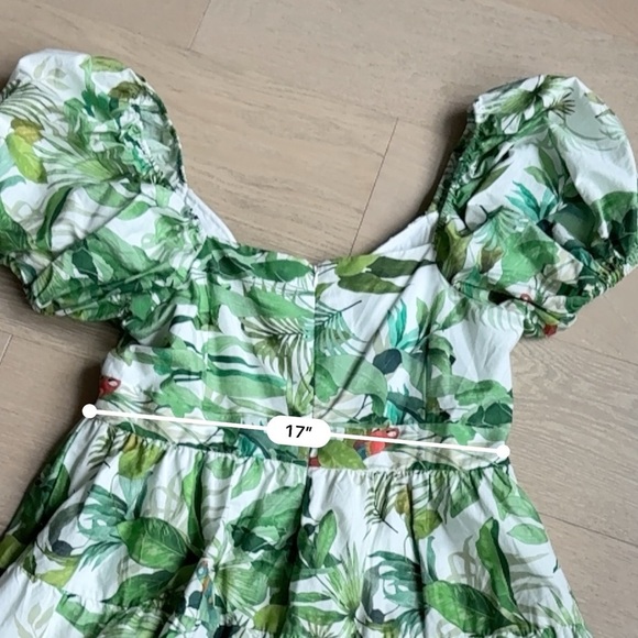 Antonio Melani Paola Green Floral Dress - Picture 2 of 5